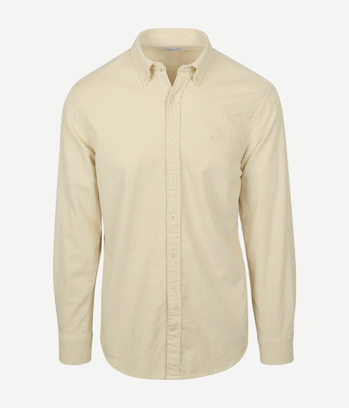 McGregor overhemd corduroy ecru | Regular-fit