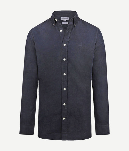 McGregor overhemd corduroy donkerblauw | Regular-fit