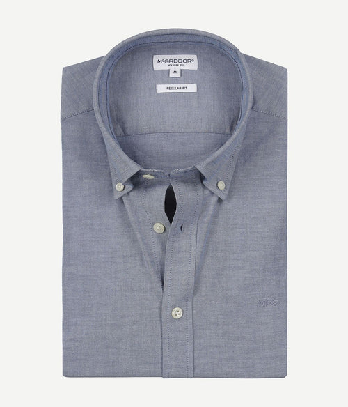 McGregor overhemd Oxford blauw | Regular-fit