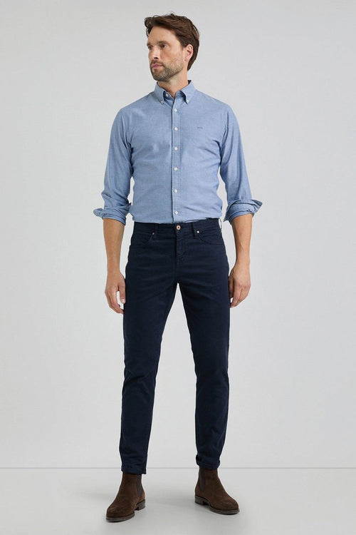 Overhemd Oxford blauw