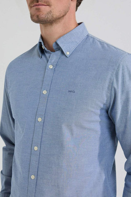 Overhemd Oxford blauw