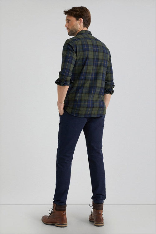 McGregor overhemd ruit groen blauw | Regular-fit