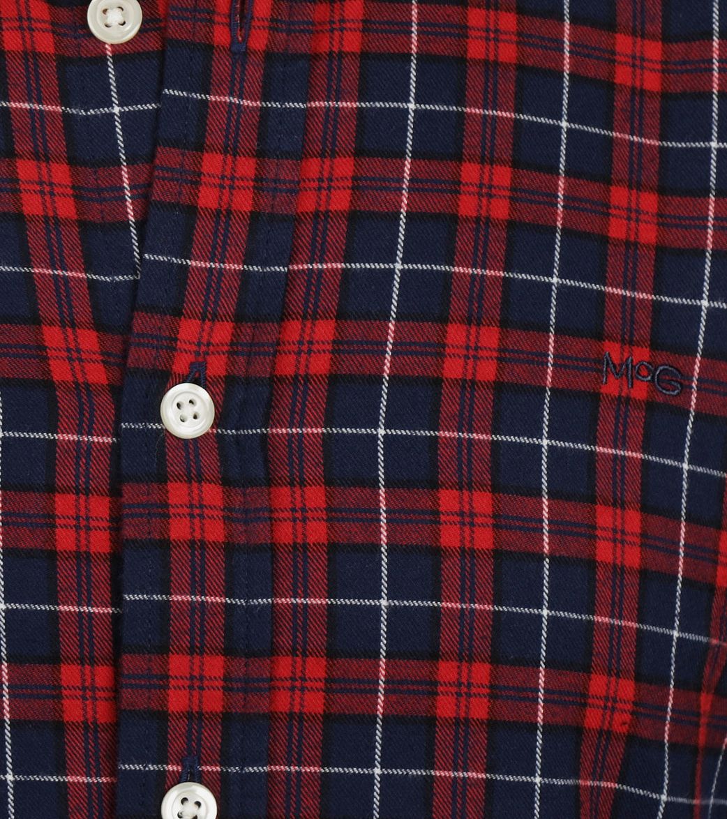 Overhemd ruit rood blauw | Steppin' Out