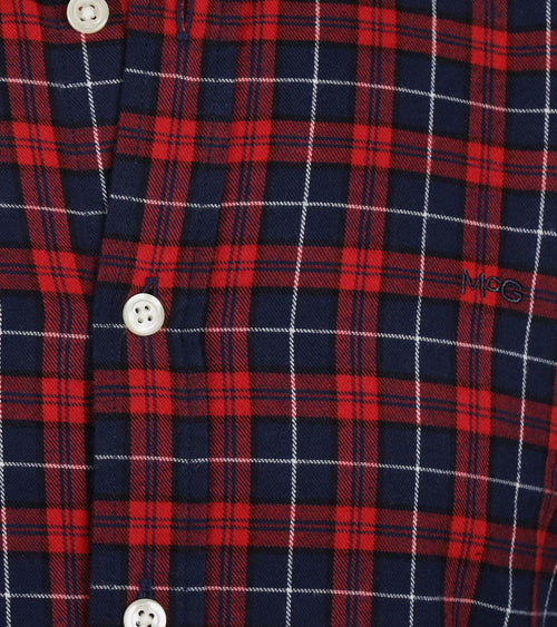 McGregor overhemd ruit rood blauw | Regular-fit
