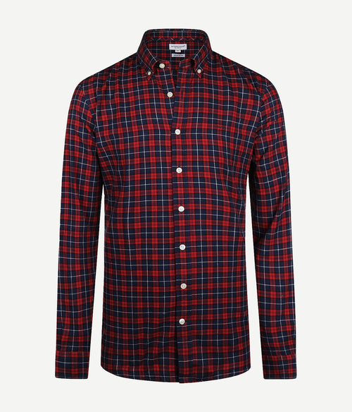 McGregor overhemd ruit rood blauw | Regular-fit