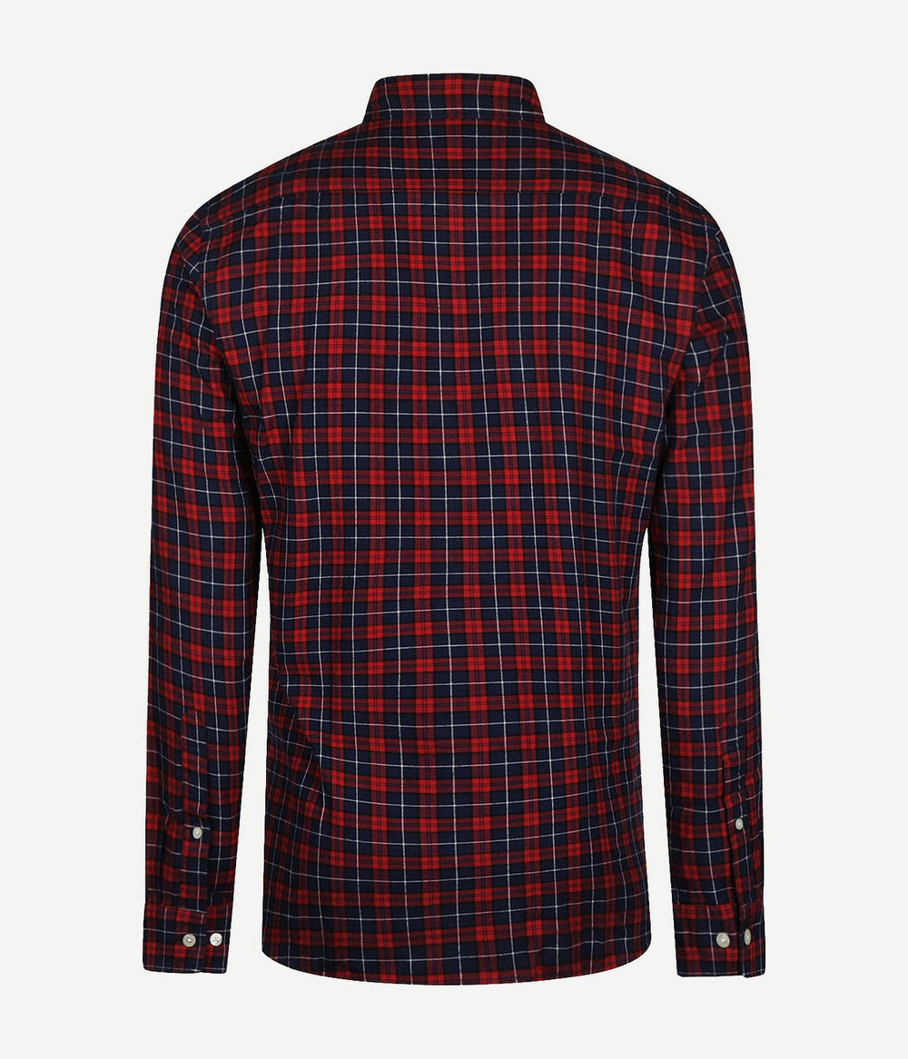 Overhemd ruit rood blauw | Steppin' Out