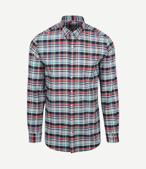 Overhemd ruiten multicolour
