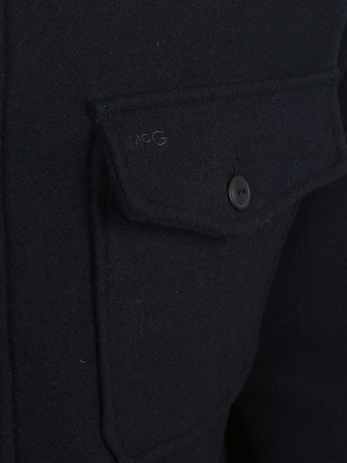 Overshirt donkerblauw