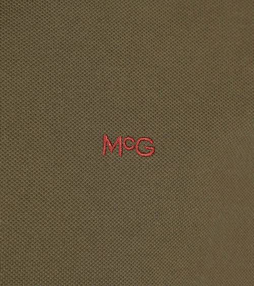 McGregor piqué polo olijfgroen | Regular-fit