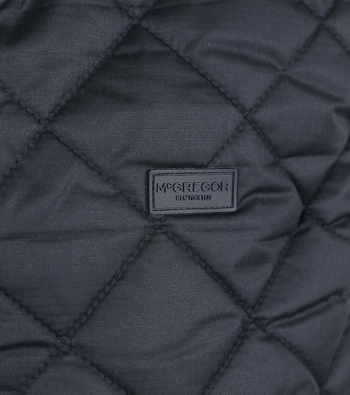 Quilted bodywarmer donkerblauw
