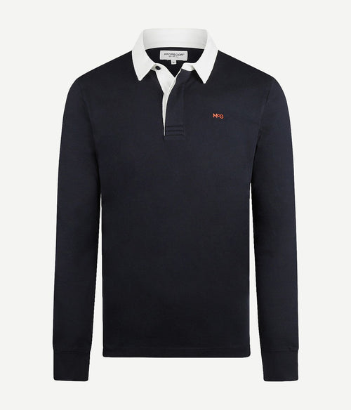 McGregor rugbyshirt donkerblauw | Regular-fit