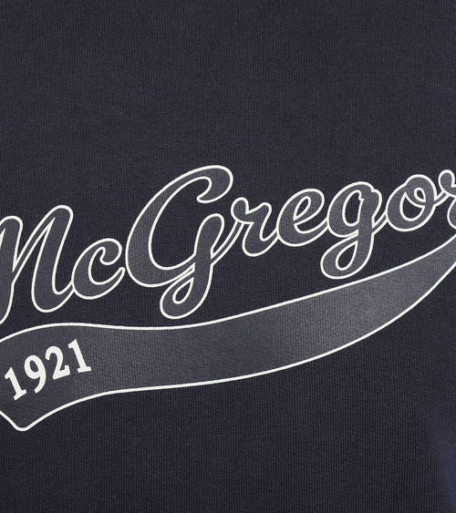McGregor sweater logo donkerblauw | Regular-fit
