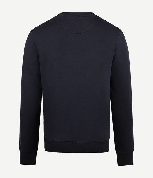 McGregor sweater logo donkerblauw | Regular-fit