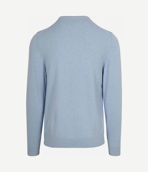 Trui cotton cashmere powder blauw