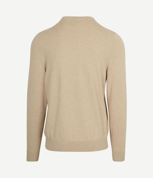 Trui cotton cashmere sand
