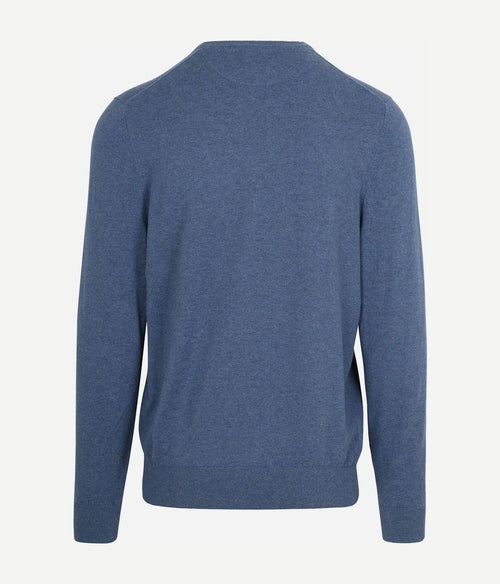 Trui cotton cashmere vintage blauw