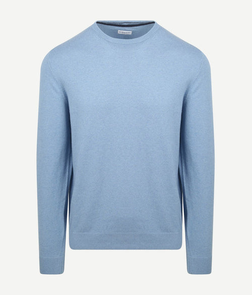 McGregor trui merino blend ice blauw | Regular-fit