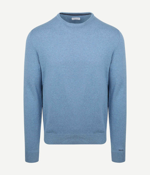 McGregor trui merino blend lichtblauw | Regular-fit