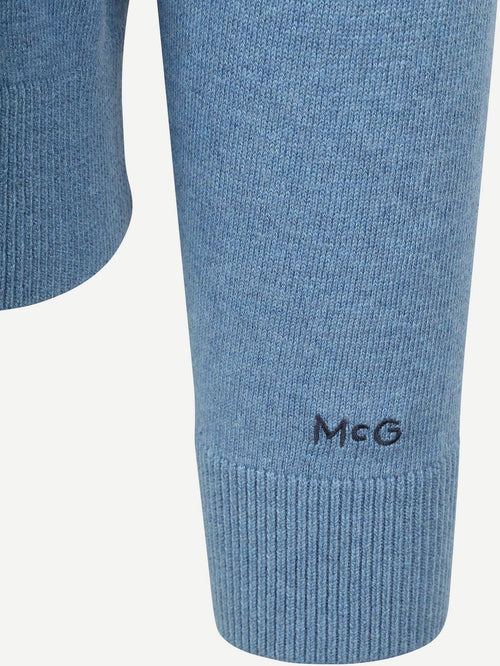 McGregor trui merino blend lichtblauw | Regular-fit