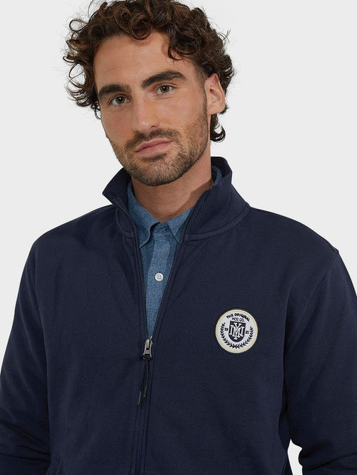 Vest logo donkerblauw