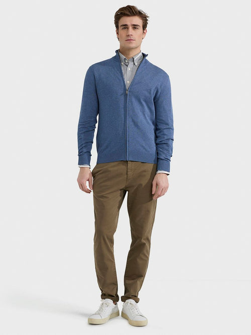 McGregor vest vintage blauw | Regular-fit
