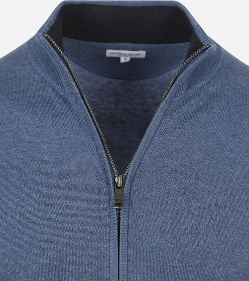 Vest vintage blauw
