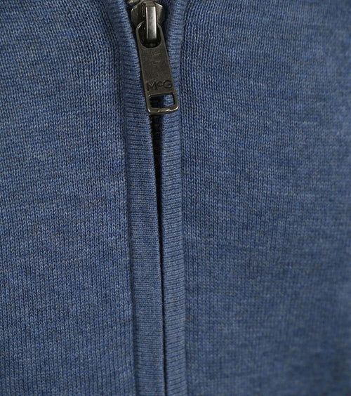 Vest vintage blauw