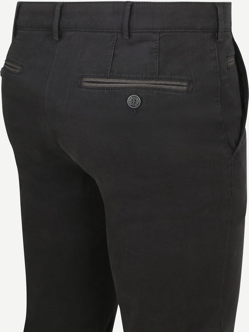 Meyer chino Bonn donkerblauw
