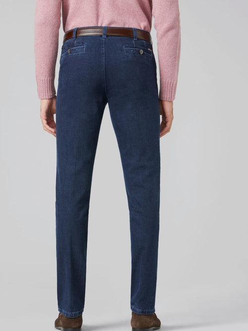 Jeans broek Diego donkerblauw