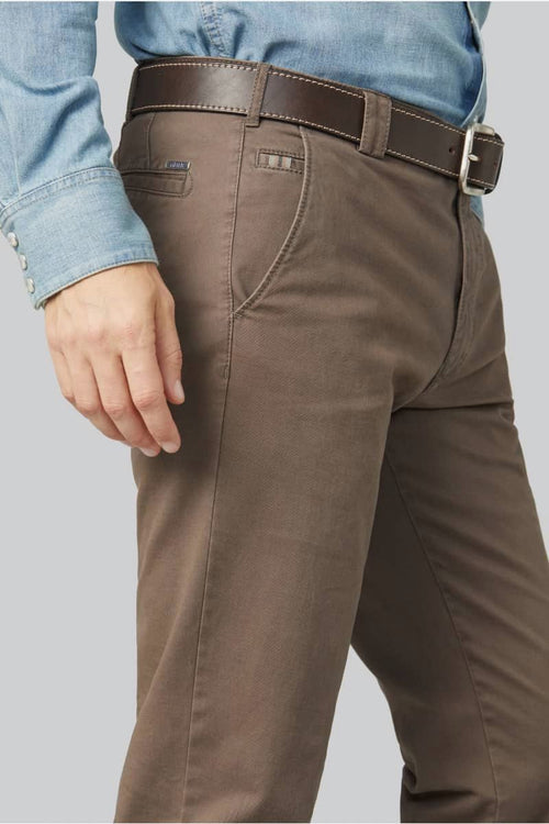 Meyer broek Roma bruin | Regular-fit