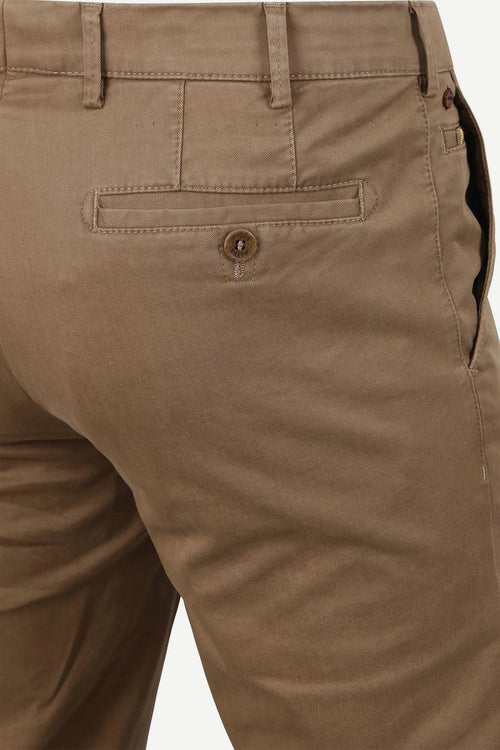 Meyer broek Roma chino lichtbruin | Regular-fit