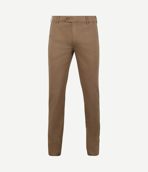 Broek Roma chino lichtbruin