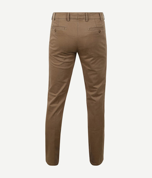 Meyer broek Roma chino lichtbruin | Regular-fit