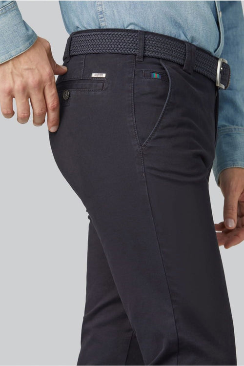 Meyer broek Roma donkerblauw | Regular-fit