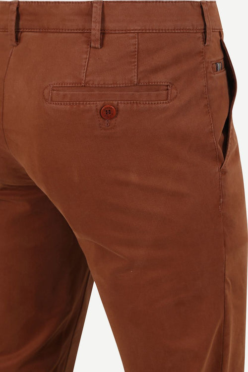 Broek Roma jeans cognac