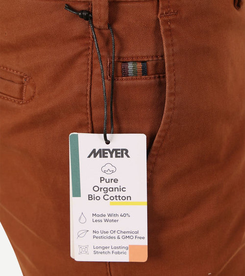 Broek Roma jeans cognac