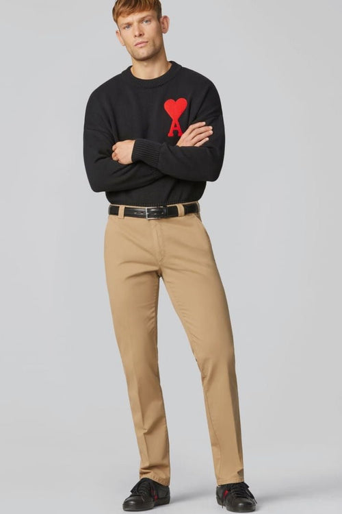 Meyer broek Roma khaki | Regular-fit