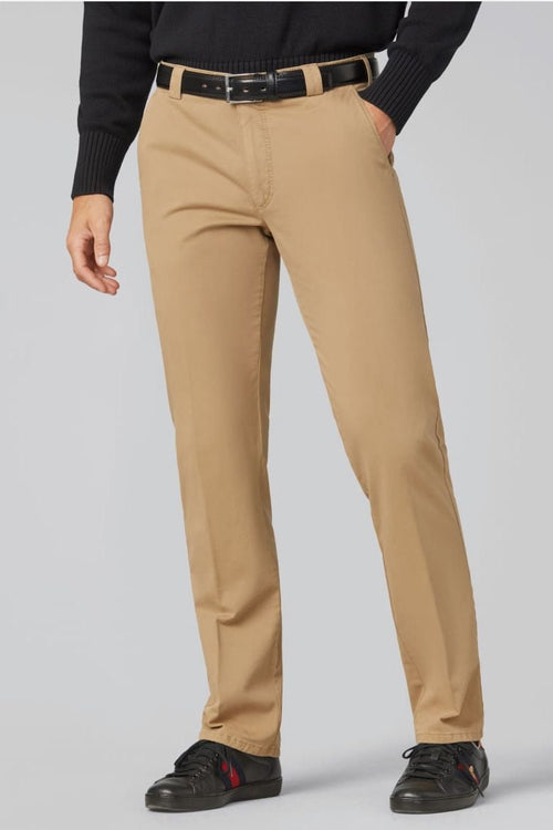 Meyer broek Roma khaki | Regular-fit