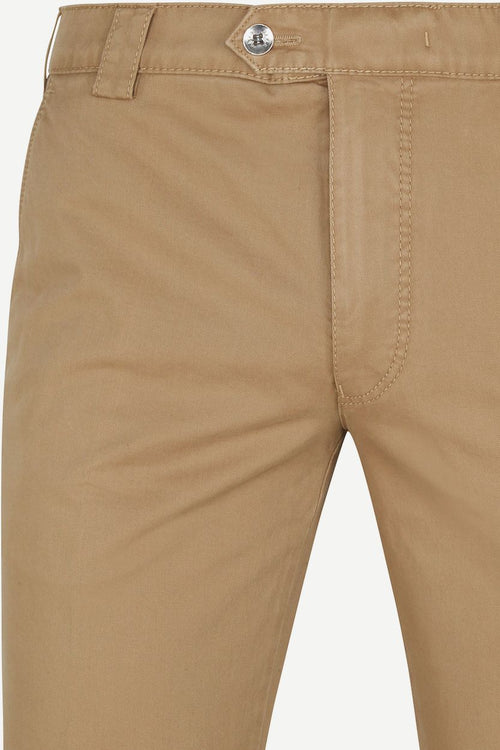 Meyer broek Roma khaki | Regular-fit