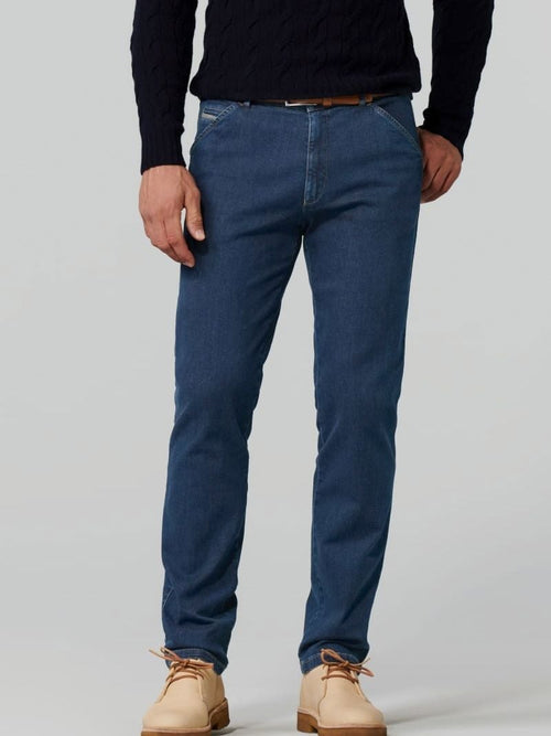 Meyer Chicago broek donkerblauw