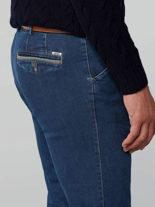 Meyer Chicago broek donkerblauw