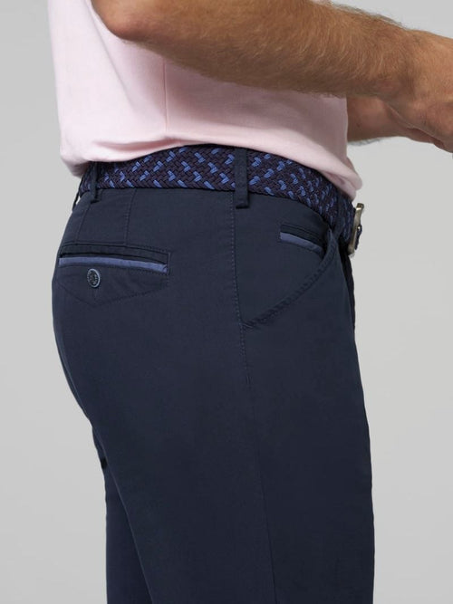 Meyer Chicago chino donkerblauw