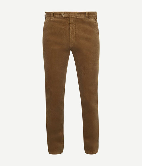 Meyer chino Bonn corduroy camel