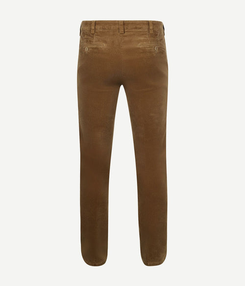 Meyer chino Bonn corduroy camel