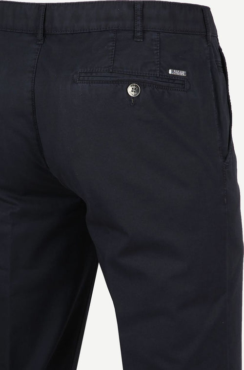 Meyer chino Bonn donkerblauw