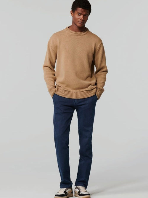 Meyer chino Bonn donkerblauw jeans