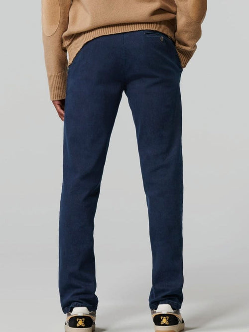 Meyer chino Bonn donkerblauw jeans