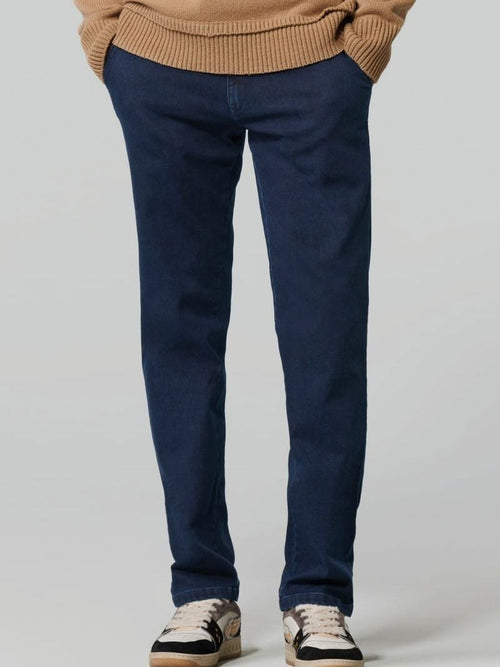 Meyer chino Bonn donkerblauw jeans