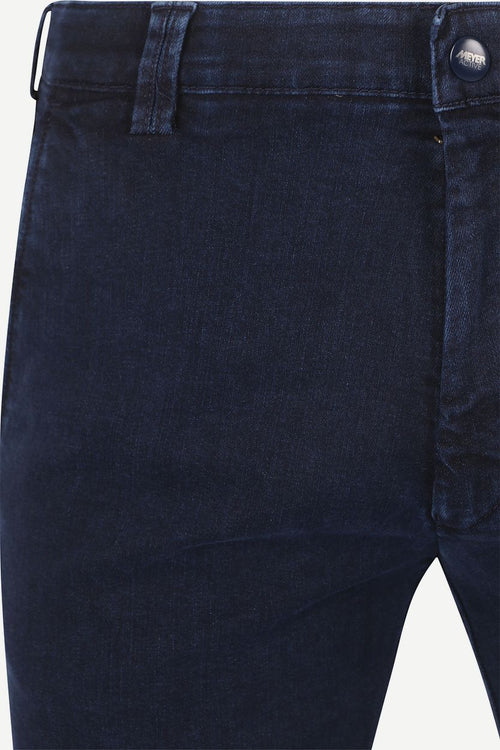 Meyer chino Bonn donkerblauw jeans