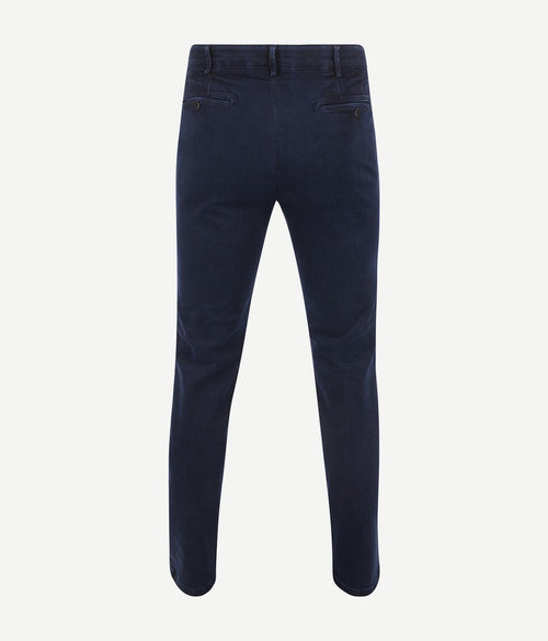 Meyer chino Bonn donkerblauw jeans